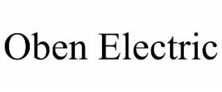 OBEN ELECTRIC