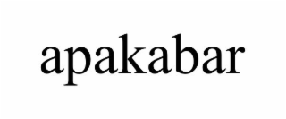 APAKABAR