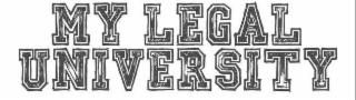 MY LEGAL UNIVERSITY