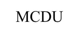 MCDU