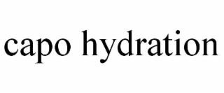 CAPO HYDRATION
