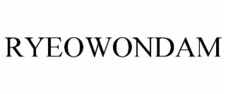 RYEOWONDAM