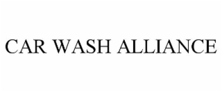 CAR WASH ALLIANCE