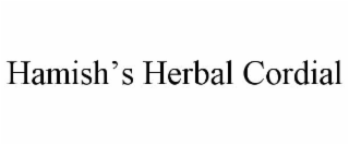 HAMISH'S HERBAL CORDIAL