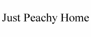 JUST PEACHY HOME