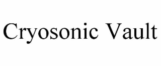 CRYOSONIC VAULT
