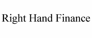 RIGHT HAND FINANCE