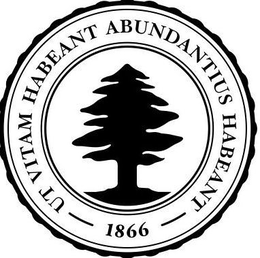 1866 UT VITAM HABEANT ABUNDANTIUS HABEANT