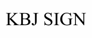 KBJ SIGN