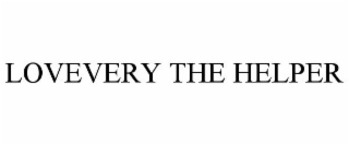 LOVEVERY THE HELPER