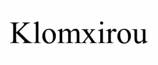 KLOMXIROU