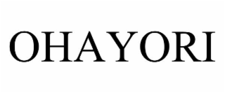 OHAYORI