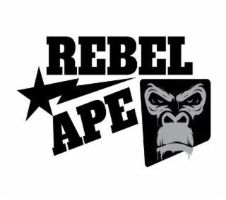 REBEL APE LIVE FREE OR DIE
