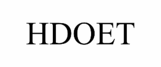 HDOET