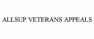 ALLSUP VETERANS APPEALS