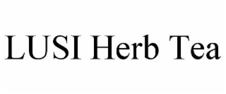 LUSI HERB TEA