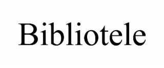 BIBLIOTELE trademark