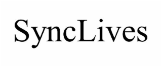 SYNCLIVES trademark