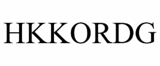 HKKORDG trademark