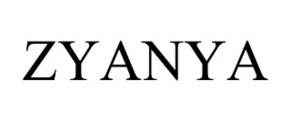 ZYANYA trademark