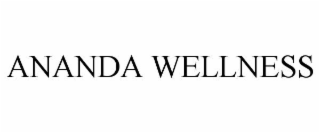 ANANDA WELLNESS trademark