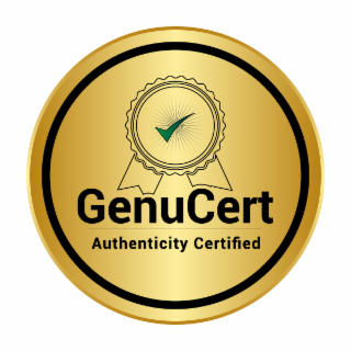 GENUCERT AUTHENTICITY CERTIFIED trademark