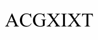 ACGXIXT