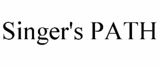 SINGER'S PATH
