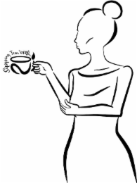 SIPPING TEA WITH ONI