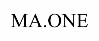MA.ONE