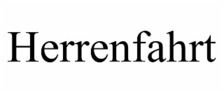 HERRENFAHRT