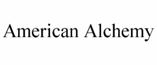 AMERICAN ALCHEMY