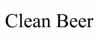 CLEAN BEER