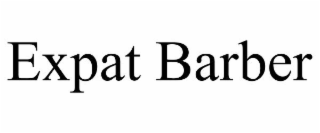 EXPAT BARBER