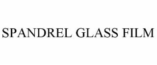 SPANDREL GLASS FILM