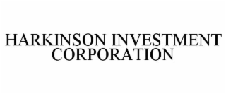 HARKINSON INVESTMENT CORPORATION