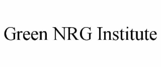 GREEN NRG INSTITUTE