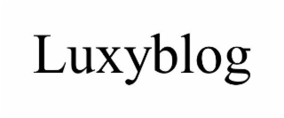 LUXYBLOG