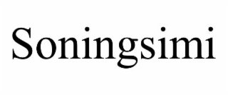 SONINGSIMI