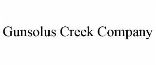 GUNSOLUS CREEK COMPANY