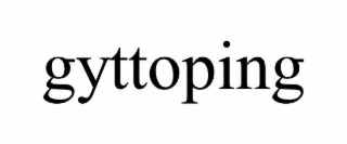GYTTOPING