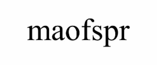 MAOFSPR