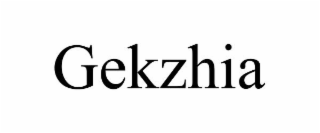GEKZHIA