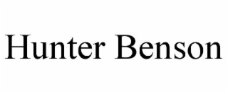 HUNTER BENSON