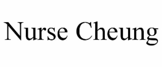 NURSE CHEUNG
