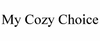 MY COZY CHOICE