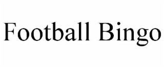 FOOTBALL BINGO