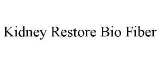KIDNEY RESTORE BIO FIBER