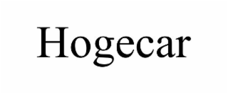 HOGECAR