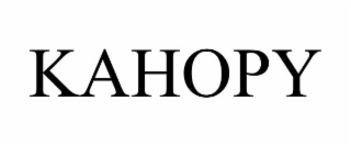 KAHOPY